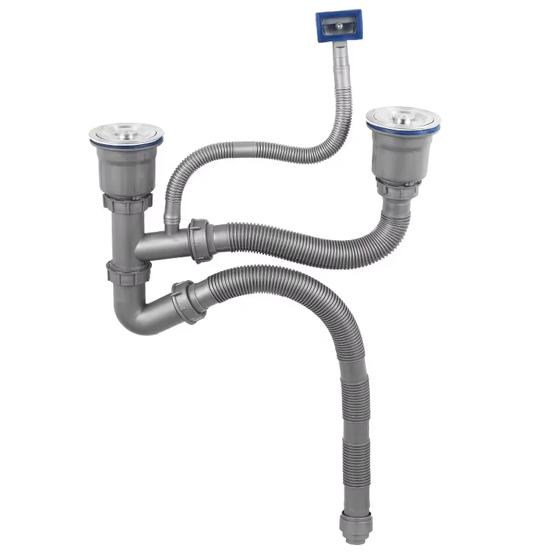 

Stainless steel kitchen bathroom drain hose wash basin drain pipe