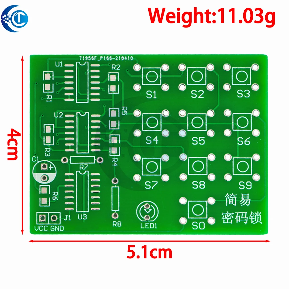 SmartLock Maker Kit: Programmable Electronic Password Lock for DIY Enthusiasts