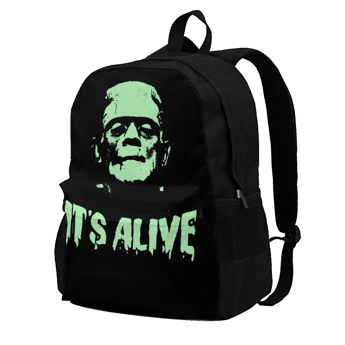 

FRANKENSTEIN Alive Backpacks Novel Polyester Back To School Youth Backpack Pattern Unusual Bags