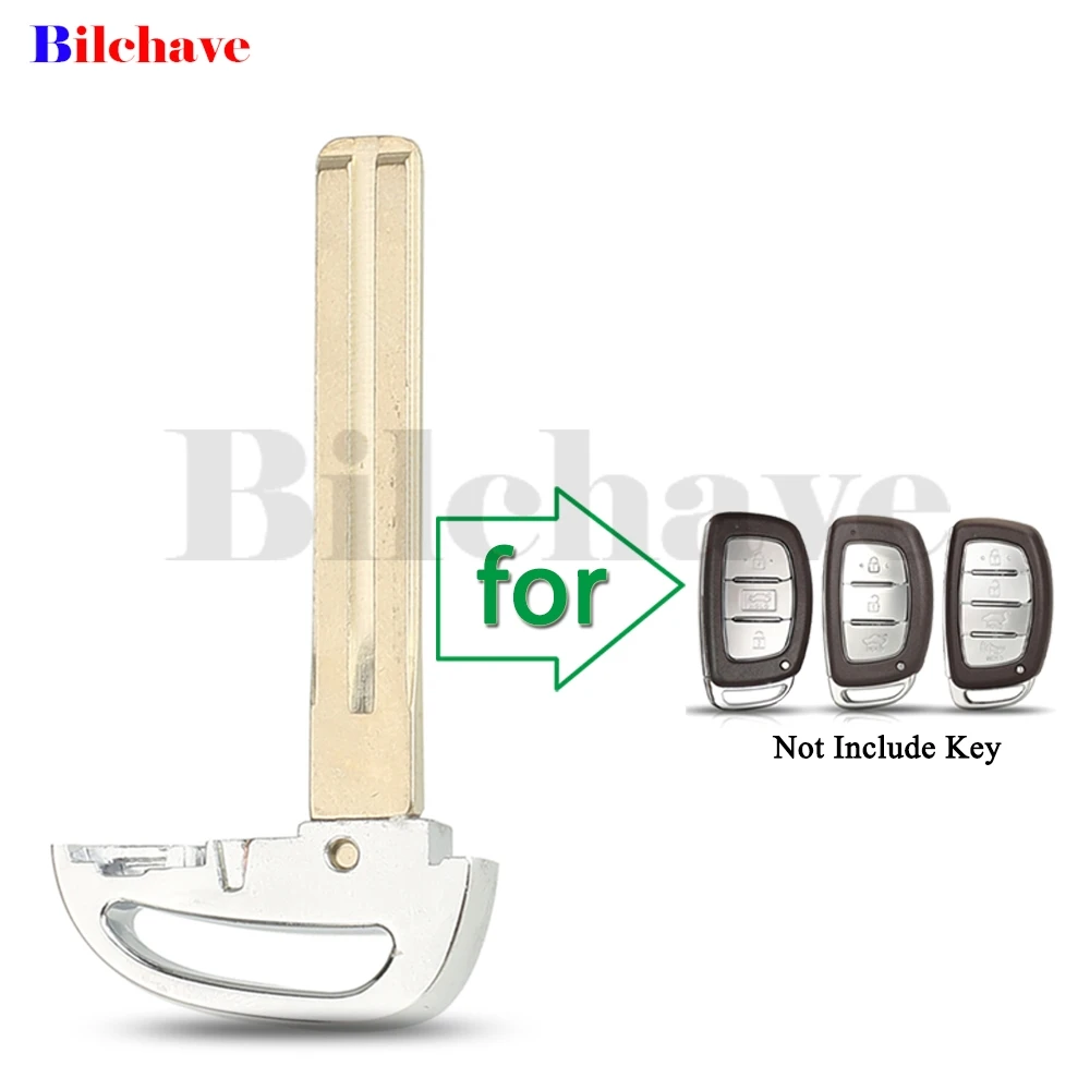 Jingyuqin 1/10 Stück Smart Remote Autoschlüsselblatt für Hyundai Ioniq Tucson IX35 ELANTRA SOLARIS I30 TOY48 Rohling ungeschnitten – Detail 1