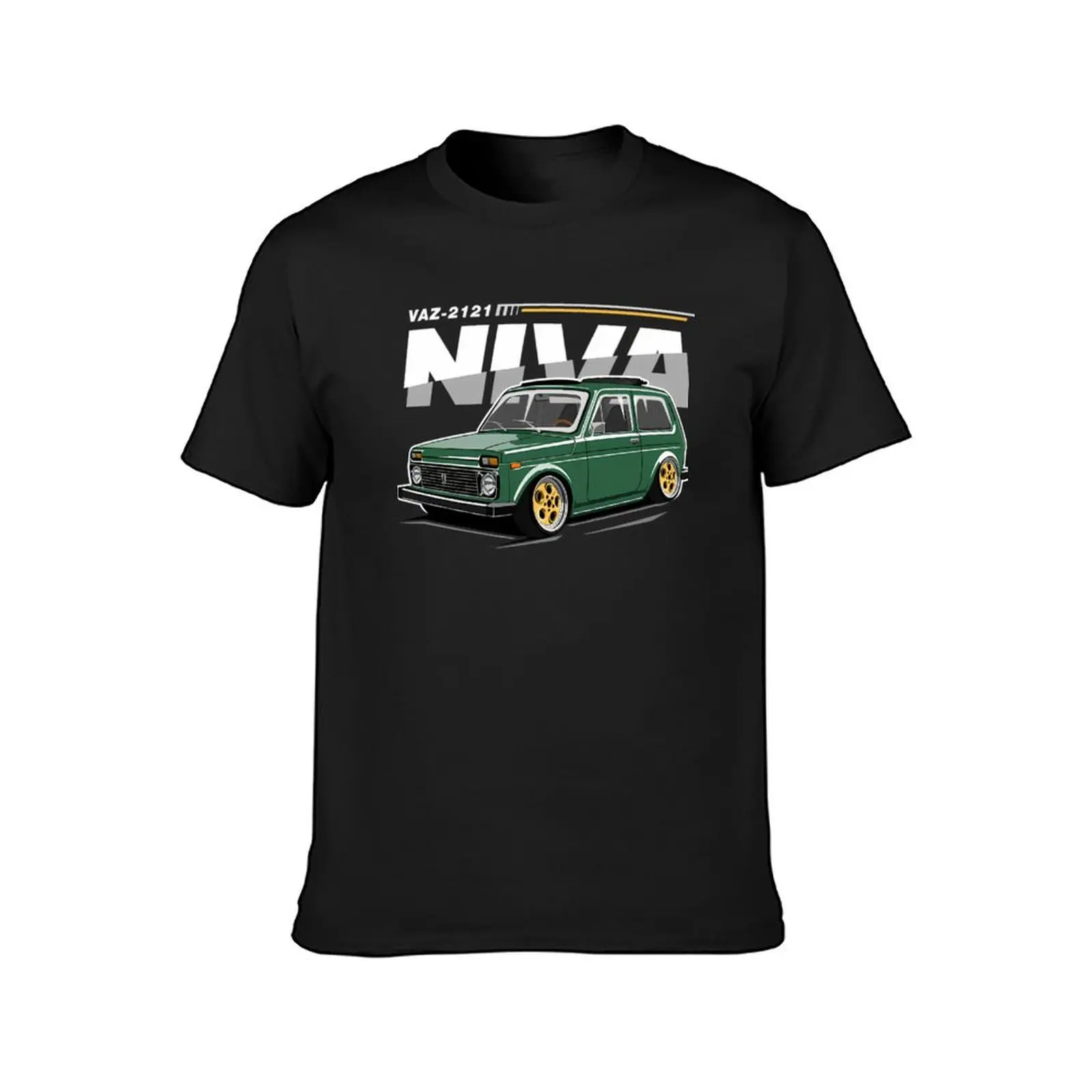 Vaz-2121 Lada Niva T-Shirt customizeds customs anime shirts graphic tees men workout shirt