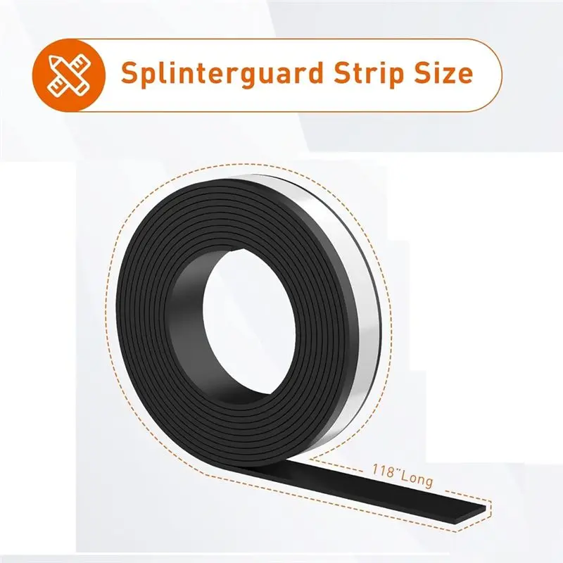 A74E-Roll Guide Rail Splinter Guard Track Saw Guide Rails 423360-7&194419-4&495209 118In For SP6000/For /For Festo