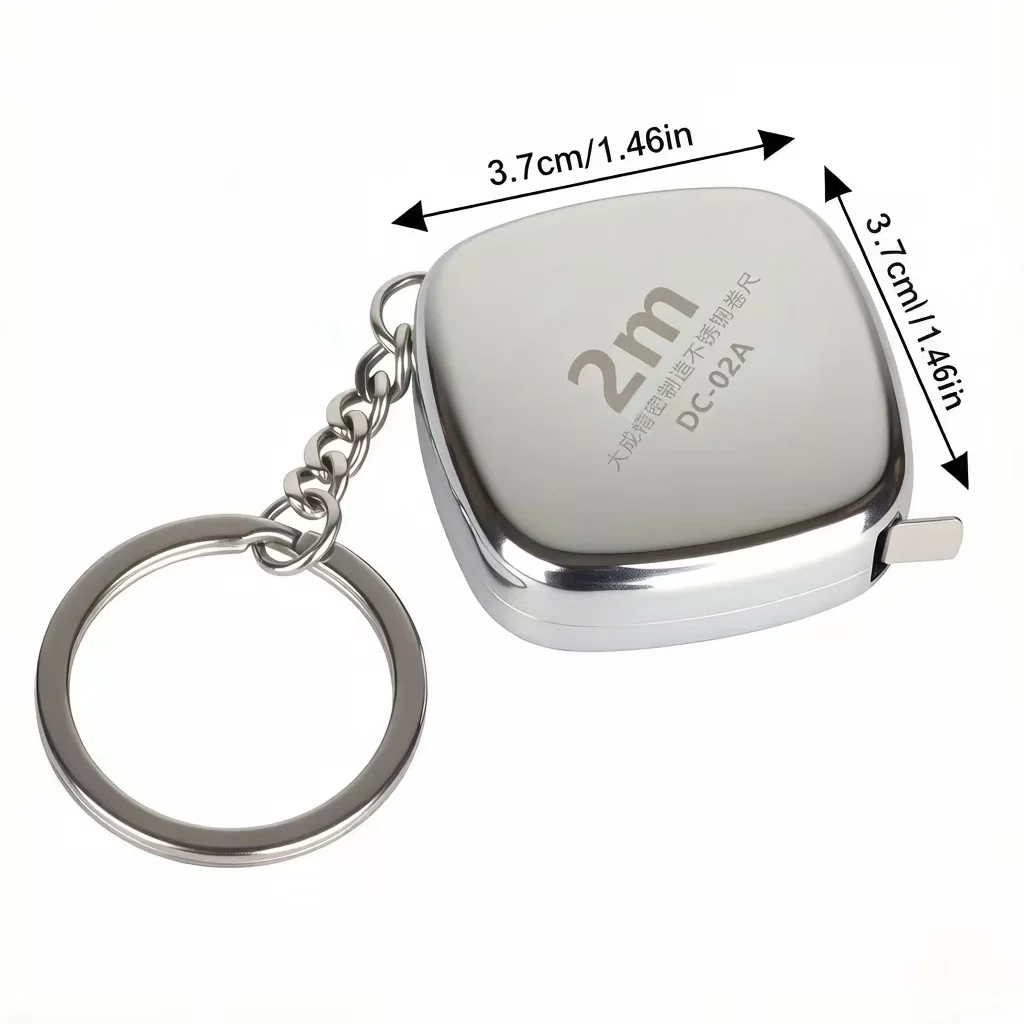 Mini 2m Small Tape Measure Keychain; Mini Tape Measure; Gift Ruler; Waist Measurement Tape