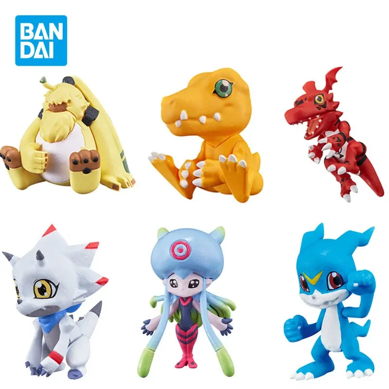 

Bandai Genuine Gashapon Digimon Adventure Hug Data Cable Series V-mon Cute Anime Action Figures Toys for Boys Girls Kids Gifts