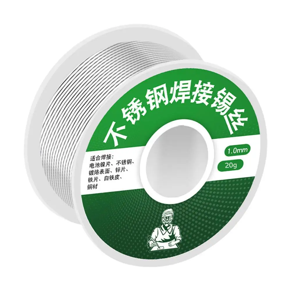 No Need Solder Powder Soldering Rods Low Temperature Easy Melt Solder Wire Silver Universal Welding Wire Flux Iron Wire Reel