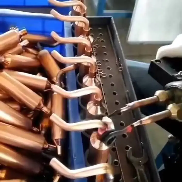 

Brazing Heating Tube Copper Instant Equipment Small Induction Machine Handheld High-Frequency Heat Matching