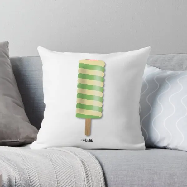 Ice Lolly Twister Ice Cream Retro No  Printing Throw Pillow Cover Decor Car Square Home Bed Fashion Pillows not include One Side