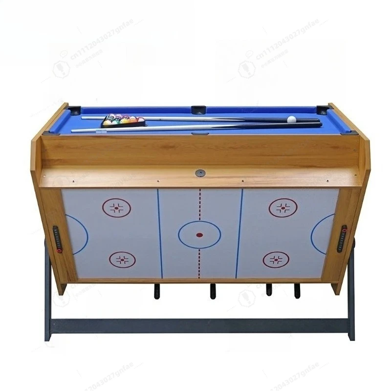 

3-in-1 Multi Game Table Hockey Billiards Soccer Football Combo, Kids Indoor Arcade Tabletop Games, Family Entertainment Center