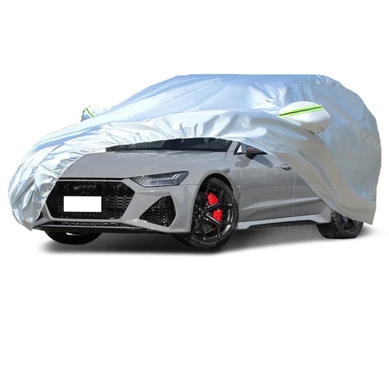 For Audi RS7 Car Cover Outdoor Protection Covers Snow Sunshade Waterproof Dustproof Exterior UV Car Accessories