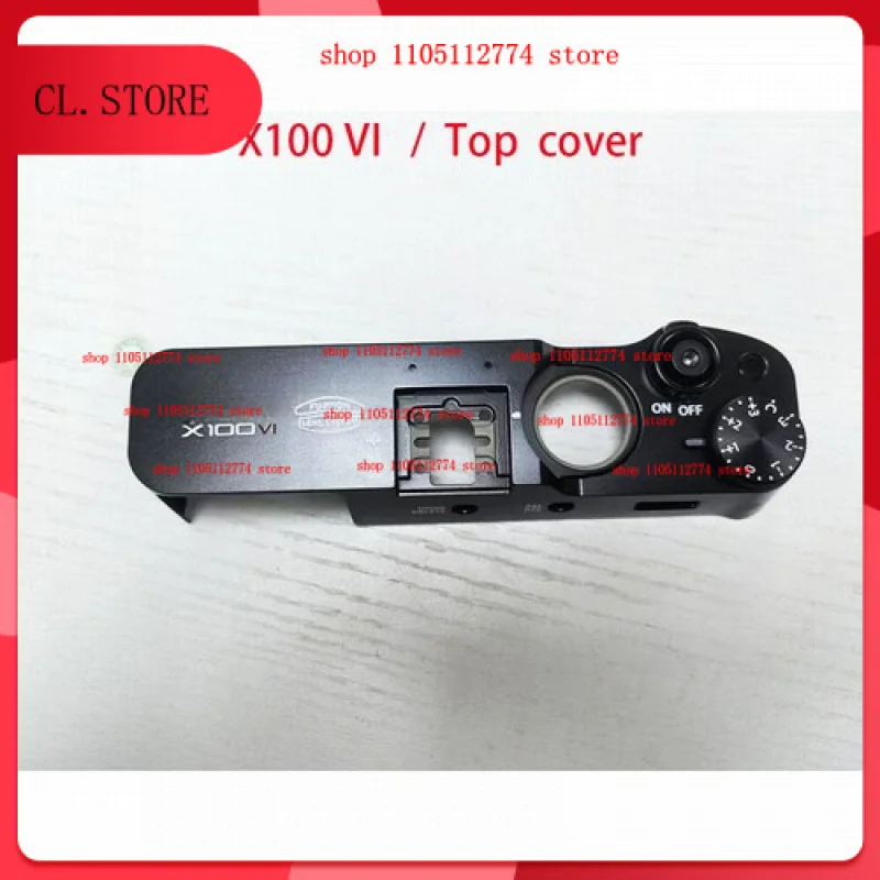

99%New Black Top Cover X100VI for Fujifilm X100 VI Button Mode Dial Camera parts