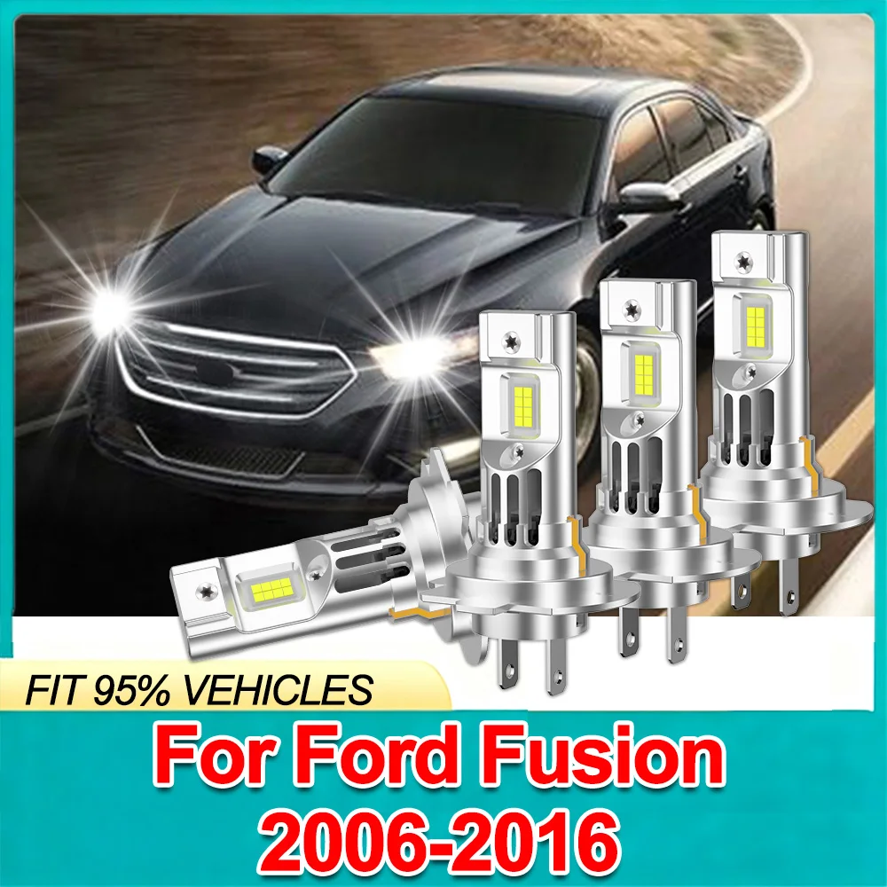 

Для Ford Fusion 2006-2016 H7 дальнего/ближнего света супер яркие 6000K IP68 водонепроницаемые 1:1 мини-размер Plug & Play лампочки