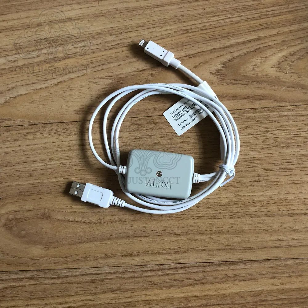الأصلي DCSD أليكس كابل الهندسة المنفذ التسلسلي كابل لقراءة كتابة بيانات Nand SysCfg آيفون 6S/7/7P/8/8P/X DCSD كابل يو اس بي #5