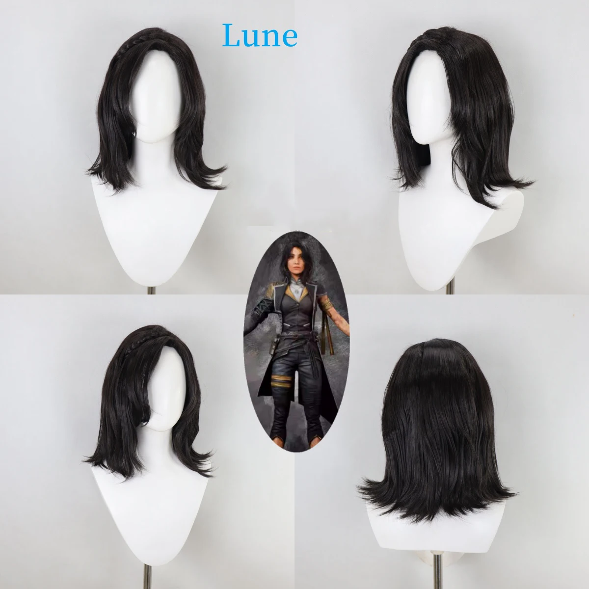أنيمي كلير Obscur: إكسبيديشن 33 غوستاف شعر مستعار تأثيري Sciel Lune Maelle Gustave الباروكات هالوين جديد رجل امرأة شعر مستعار