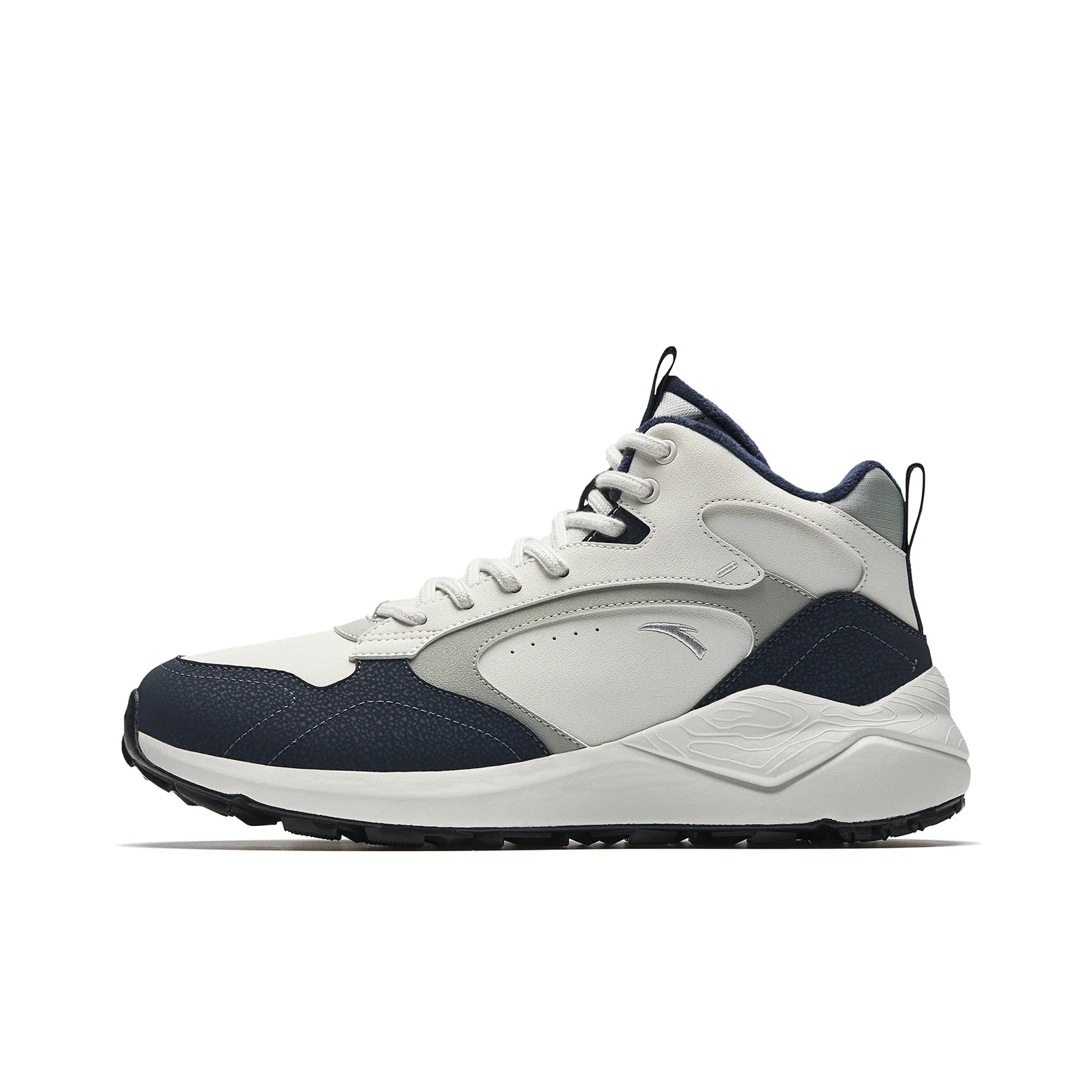 Anta Pedal Island Textile, Synthetic Leather Upper, Fleece Lined Lining, Winter Thermal, Trendy Fashion 912548922-3