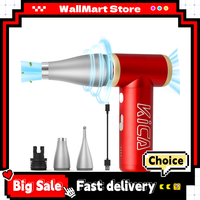 KICA Jetfan 2S Cordless Portable Electric Blower Air Duster 27.5m/s 117000 RPM Rechargeable Metal Air Cleaner for Deep Cleaning
