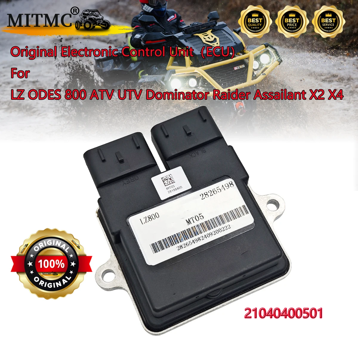 Original Electronic Control Unit（ECU）Computer Controller For LZ ODES 800 ATV UTV Dominator Raider Assailant X2 X4 21040400501