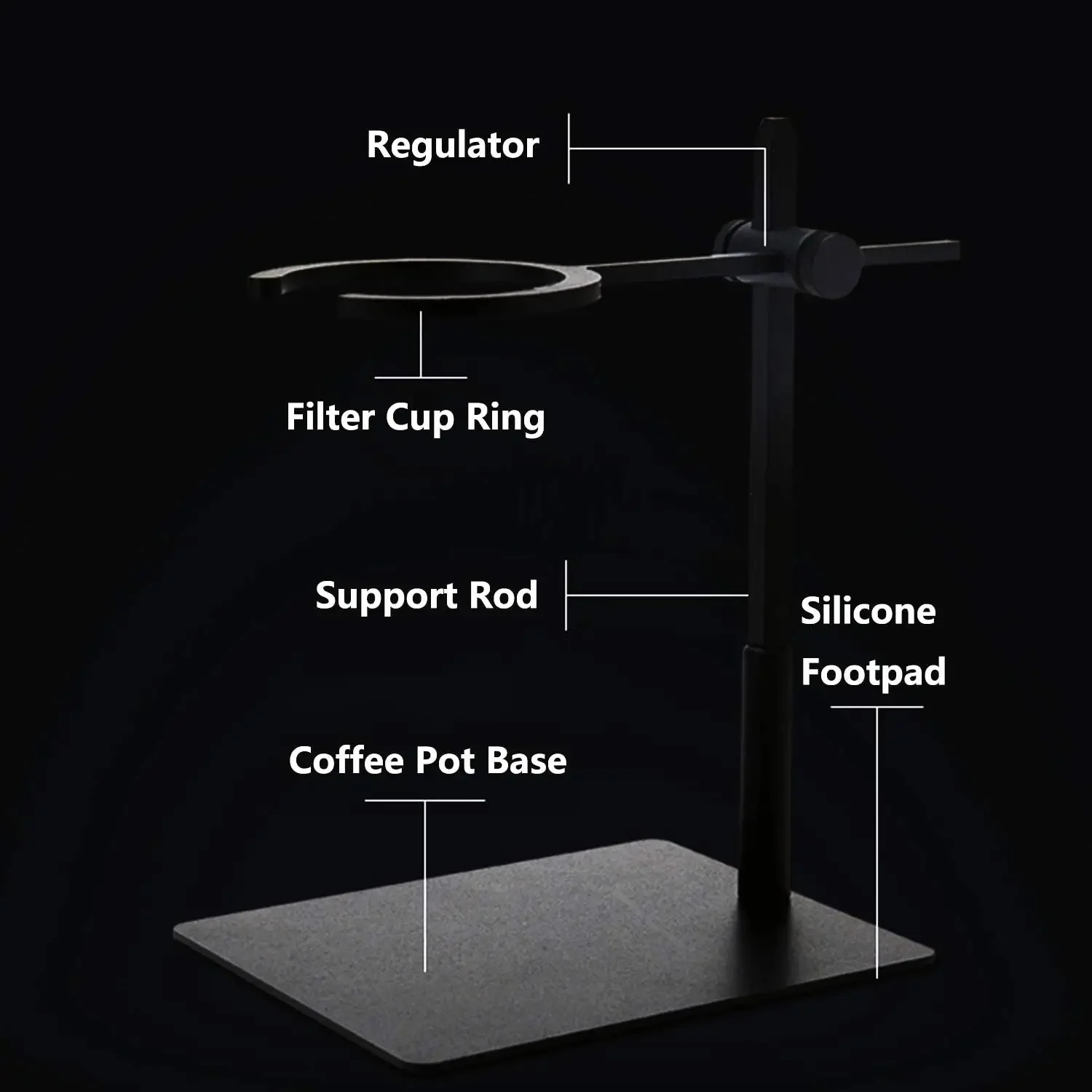 Pour Over Coffee Station Coffee Dripper Stand Adjustable Coffee Filter Holder