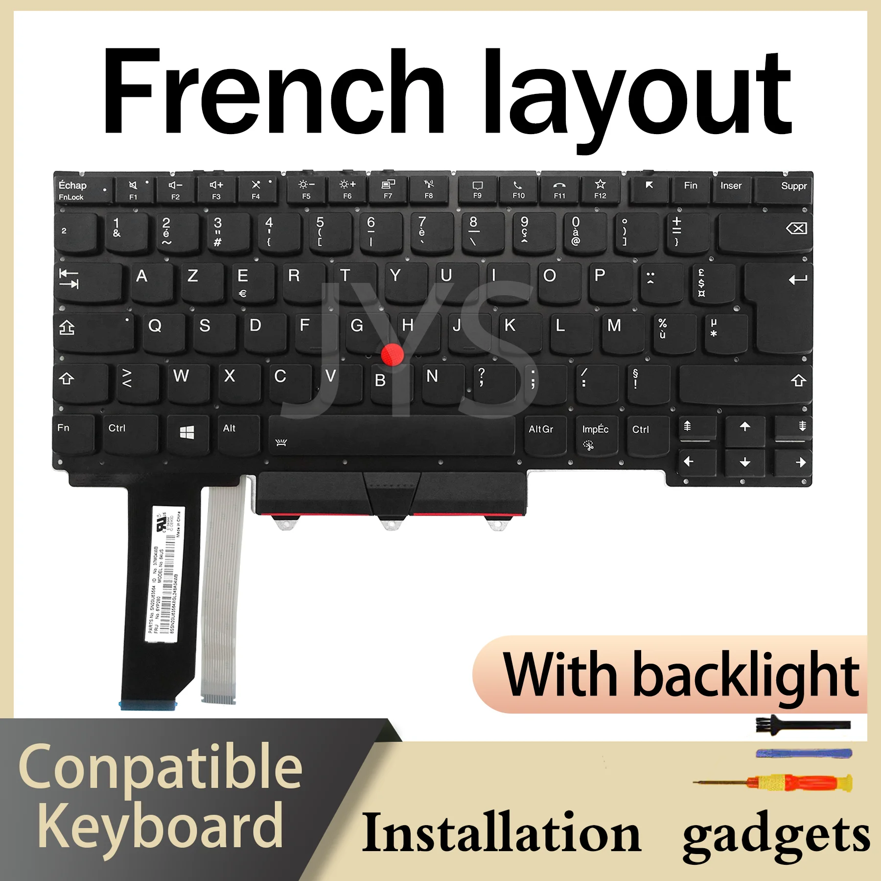 Suitable for Lenovo ThinkPad R14 E14 Gen2 Gen3 Gen4 backlit keyboard DE/FR/UK/BR/CAFR/CH/DK/ES/HU/IT/LA/NORD/PT/SE/US