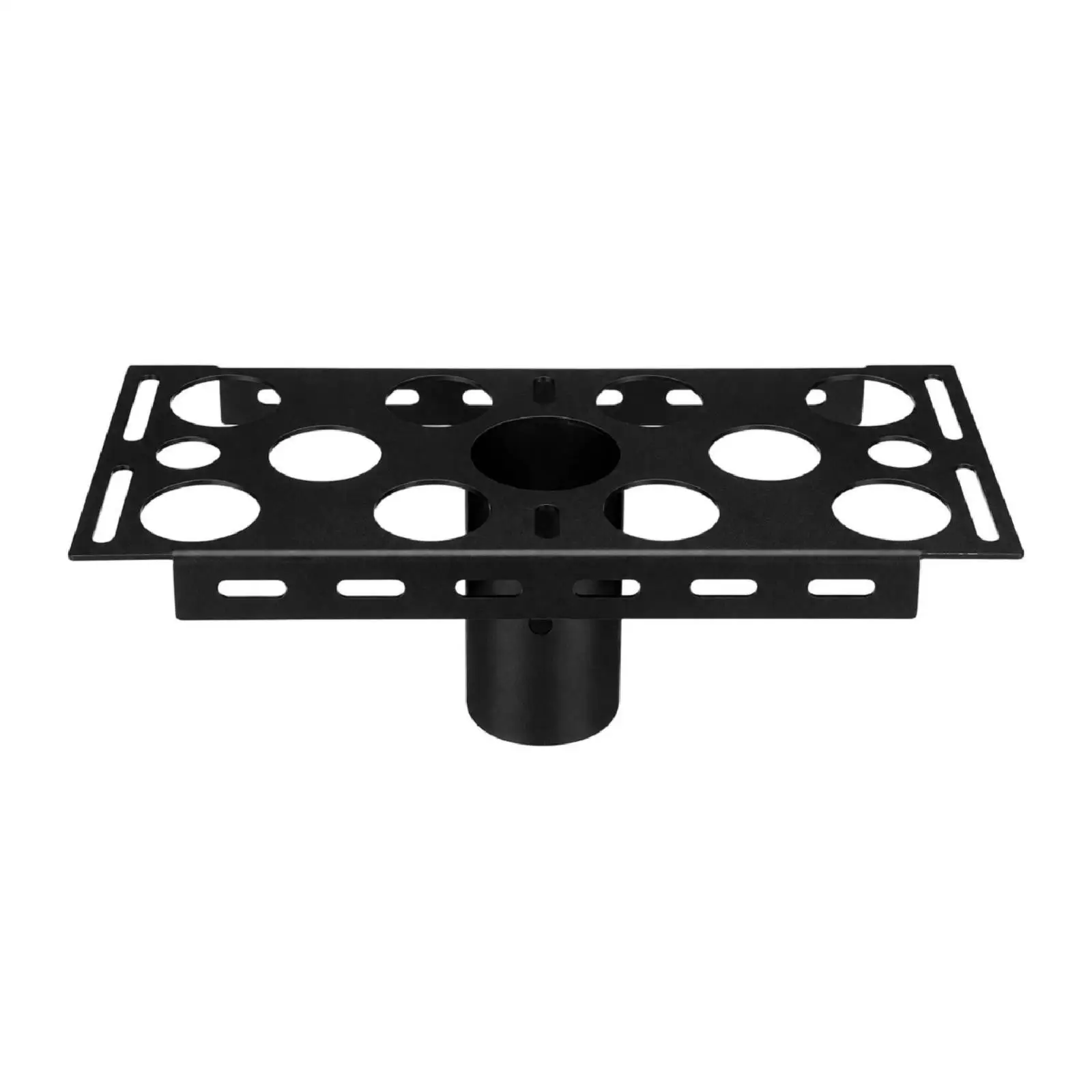 Mailbox Mounting Pole Bracket Heavy Duty Iron Stand for Yard Mailbox Support Post