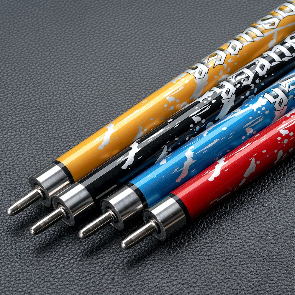 

STLF Leadsuper Pool Billiard Cue Black Technology Carbon Fiber Maple Stainless Steel American-Style Big Head Nine-Ball Cue 12.5m