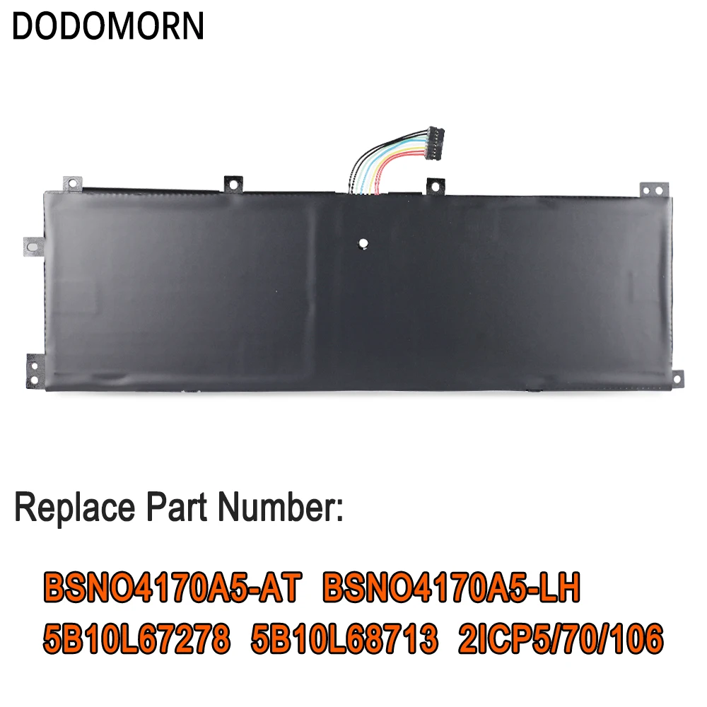 DODOMORN BSNO4170A5-AT Laptop Battery For Lenovo Miix 510 520 5 pro For Lenovo pro Miix 510-12 5B10L67278 5B10L68713 39Wh 7.68V