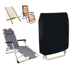 Balcony Terrace Folding Lounge Chair Cover Waterproof And Sunscreen Storage Bag Dustproof Lounge Chair Cover Decoration