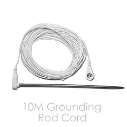 33ft/66ft Grounding Rod Cord Earthing Socket plug with grounding cord for earthing mat / Earthing sheet / pillow case
