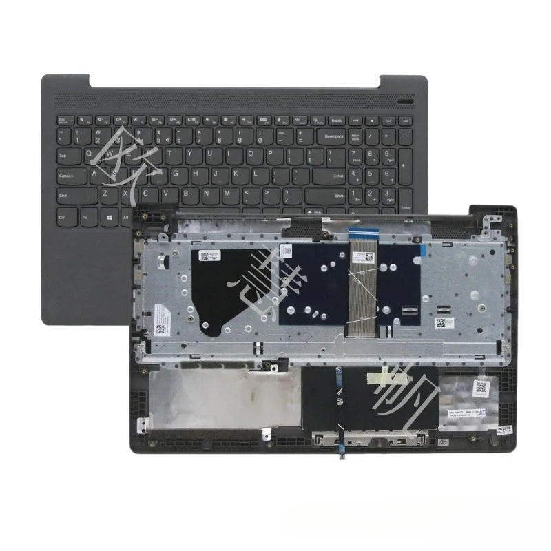 T New For Lenovo ldeapad 5-15IIL05 5-15ARE05 5-15ITL05 Palmrest with Backlit US Keyboard (Dark Gray) 5CB0X56148 15.6