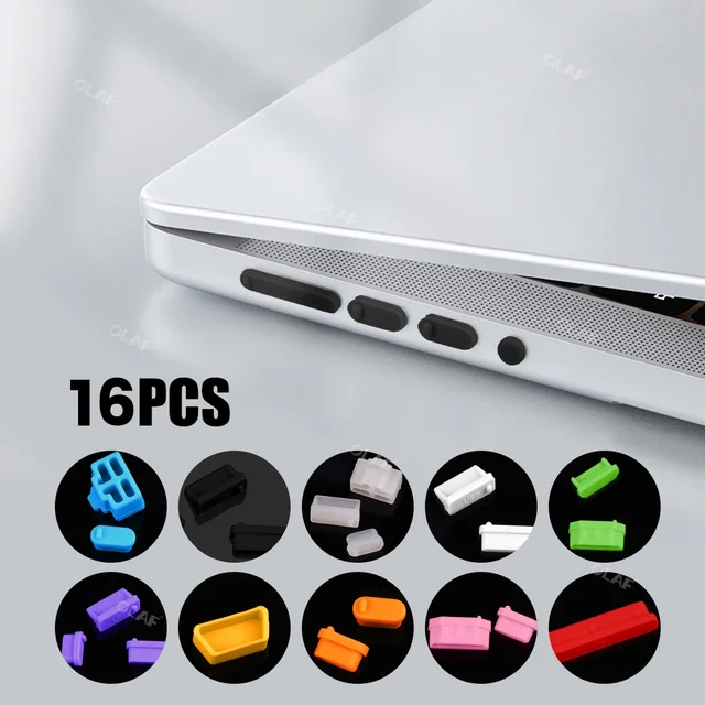 Wtyczka przeciwpyłowa do notebooka USB typu C Interfejs HDMI Osłona przeciwpyłowa Pyłoszczelna zatyczka do akcesoriów do laptopa Zestaw osłon przeciwpyłowych