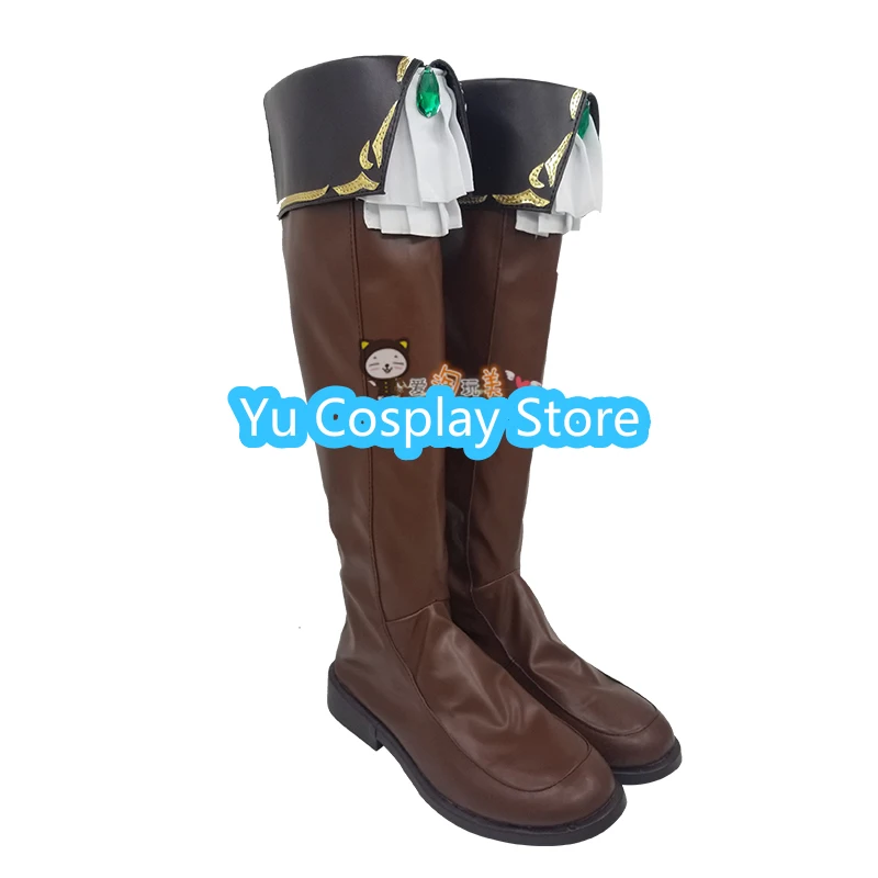 PU Couro Cosplay Sapatos, Jogo, Honkai Impacto 3, Otto Apocalypse, Dia das Bruxas, Botas de Carnaval, Prop, Custom Made