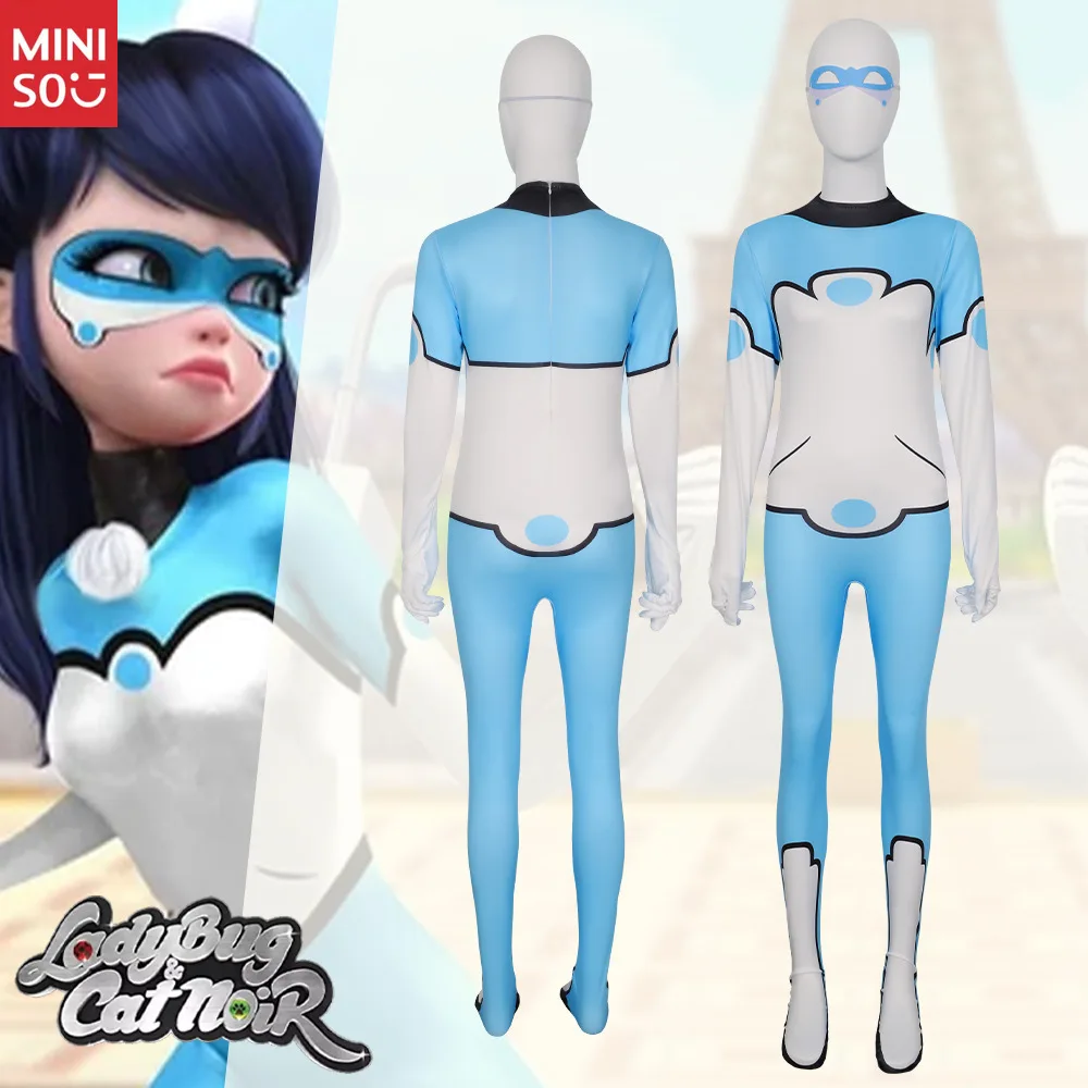 

Miniso Miraculous Ladybug Bunnyx Costume, Alix Cosplay Outfit for Stage Performance & Roleplay