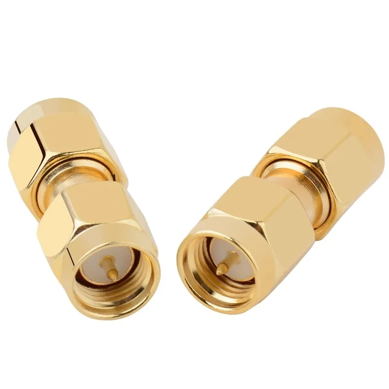 5/20/100PCS SMA male to SMA male plug in series RF coaxial adapter connector