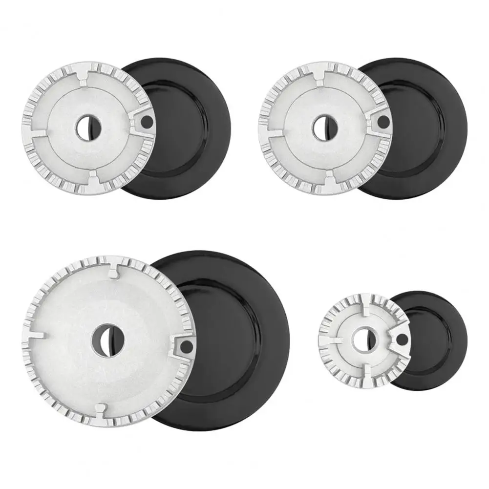 Easy Installation Burner Cover Stovetop Burner Accessories High Temp Resistant Gas Stove Burner Cover Set for Samsung Matag