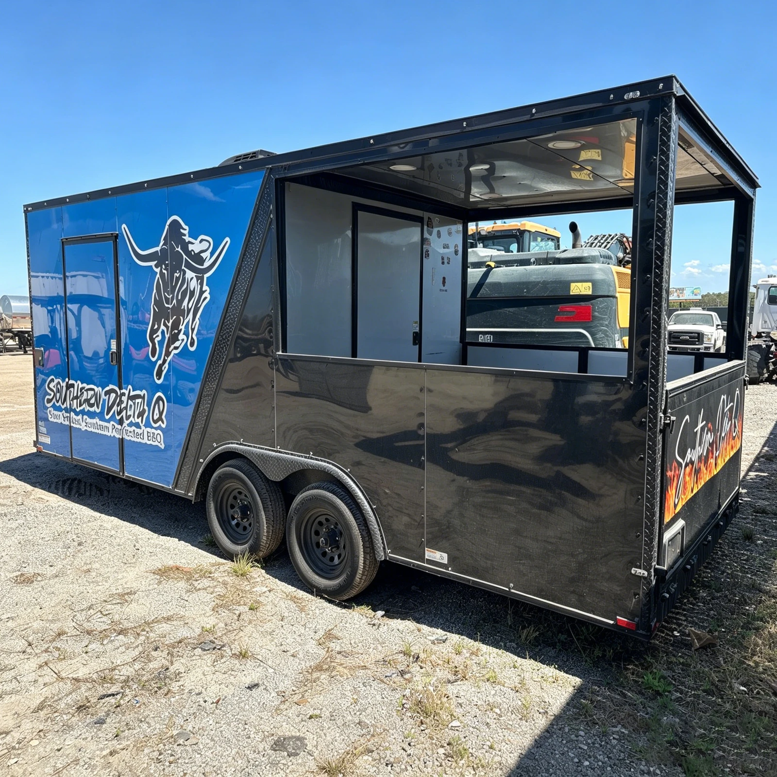 OEM Mobile Food Trailer Coffee Kiosk Snack Pizza Taco BBQ Hot Dog Ice Cream Cart Concession Truck Full Kitchen