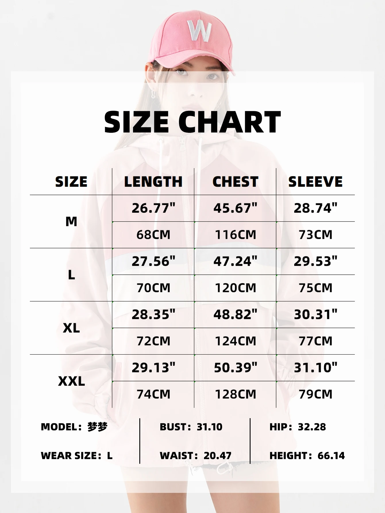 Women's Zip up Sweatshirts Jackets Outdoor Windbreaker Reversib Hoodede Coats Spring&Autumn Long Sleeve Outerwear 24H shipped