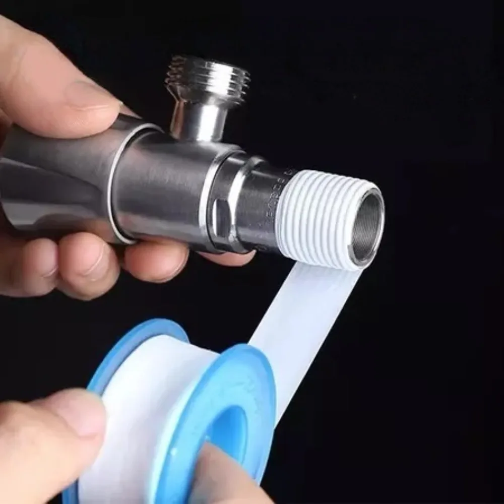10pc Plumbing Sealant Tape Leak-Proof Thread Seal Tape for WaterGas Pipes Waterproof Engineering Dedicated Duct Tap Evacuum Roll