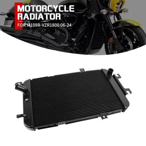 スズキ M109RM オートバイアルミエンジンラジエーター VZR1800 大通り 1800 2006-2024 オイルクーラー冷却水タンク