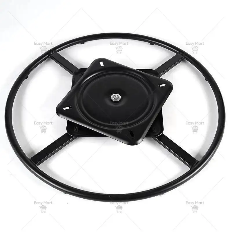 360 Degree Swivel Chair, Iron Frame Chair, Hardware Bar  Dining Table Turntable, Furniture Swivel Seat, Swivel Seat, Rotary Disc
