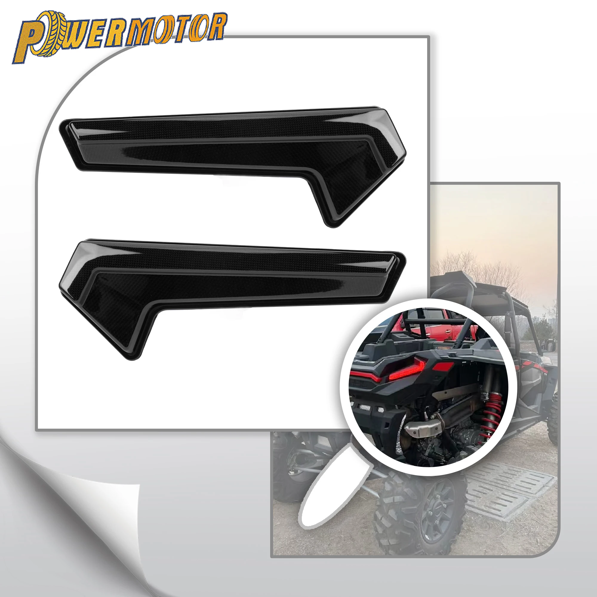 

for Polaris Motocross LED Taillight Rear Brake Light RZR XP Turbo EPS RZR XP 4 Turbo Sportsman XP 1000 S 2021 ATV UTV DirtBike