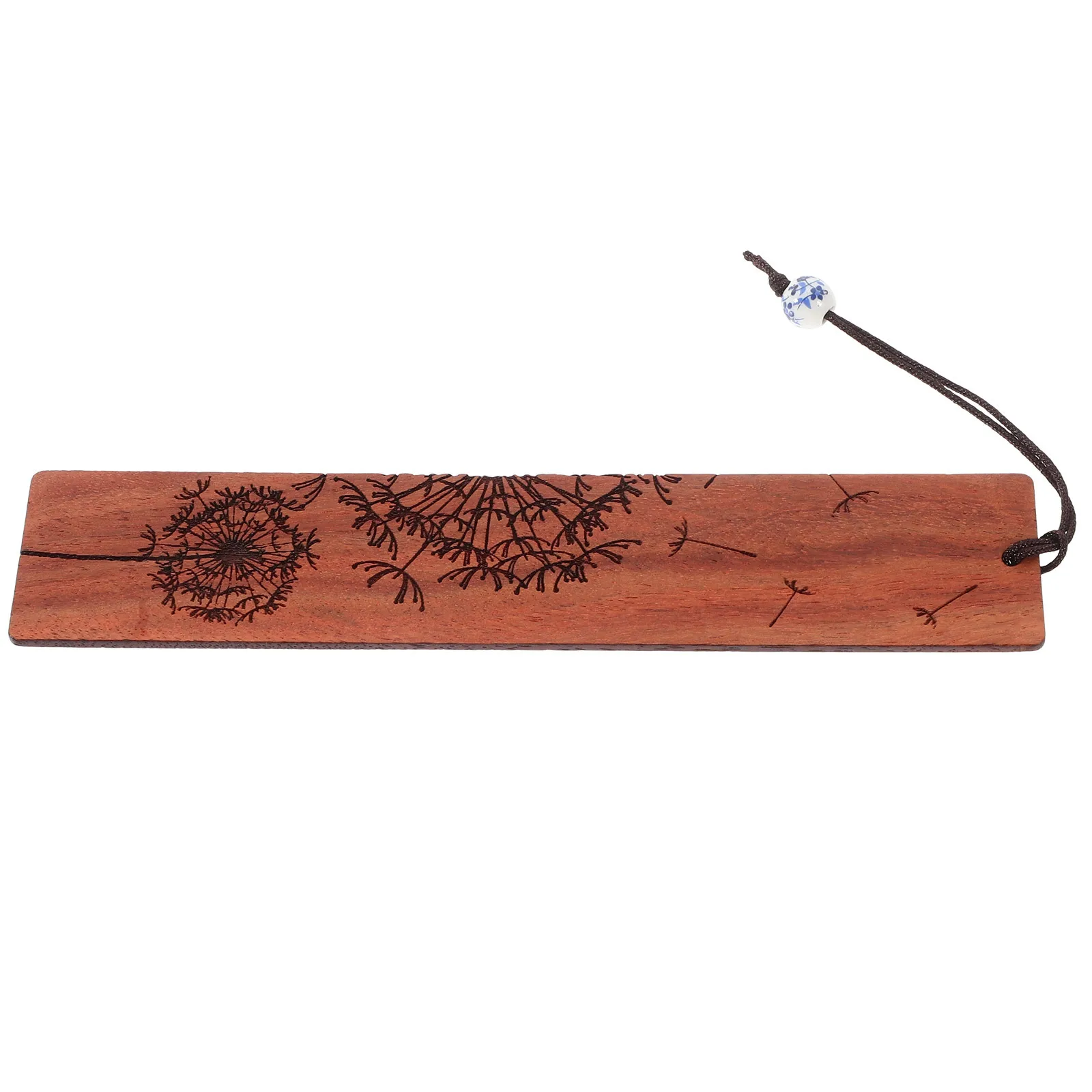 

Classic Wooden Bookmark Carved Chinese Style Vintage Book Mark Bookmarker Tassel Decoration Gift Souvenir Home Office