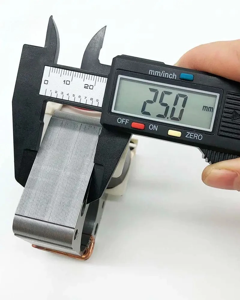 Air Circulation Electric Fan Motor Steel Sheet Stator Thick 25MM Without Shaft For Air Fryer