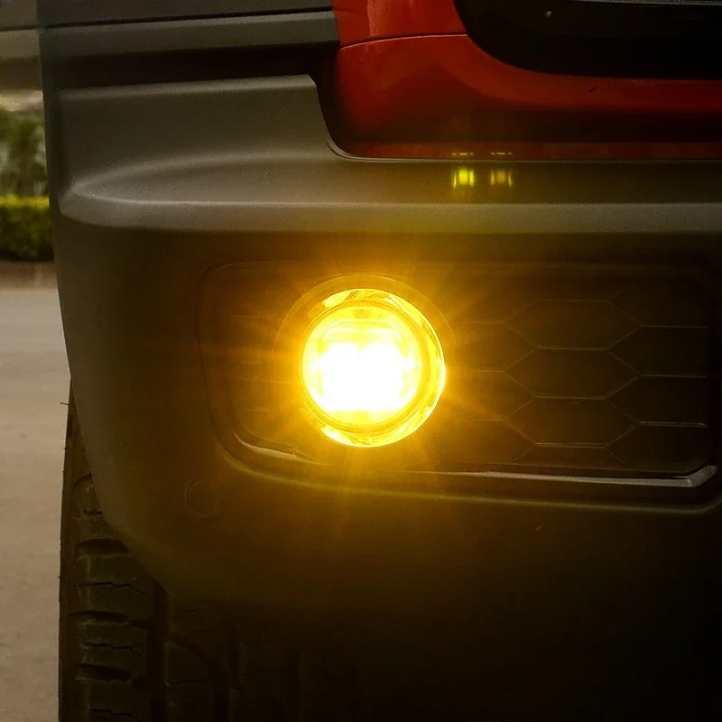 For The Great Wall Tank 300 Golden Eye Fog Light Assembly Highlight LED Flash Tide, Exterior Modification