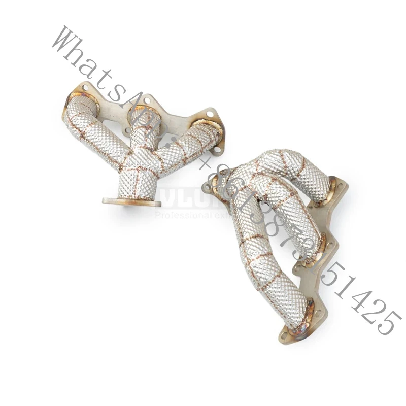 

Suitable 992.1 3.8T 3.7T/S 2018-2023 High Performance Stainless Steel Tube Muffler Insulation Exhaust Collecto
