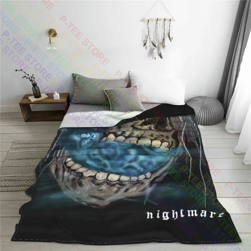 A7X Avenged Sevenfold Nightmare Metal Rock Band Blanket Soft Fashion Sofa Cover Faux Fur Throw Sofa Decorative