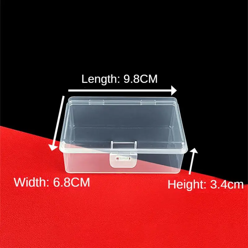 Storage Box Food Packaging Material With Cover Item Storage Transparent Storage Box Tidy Your Desktop Transparent