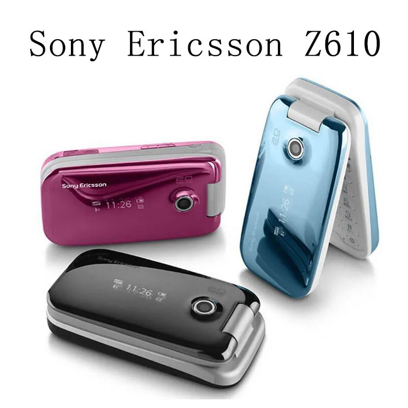 Ontgrendeld Originele Sony Ericsson Z610 Z610i Mobiele Telefoon Gsm 3G Flip Mobiele Telefoon