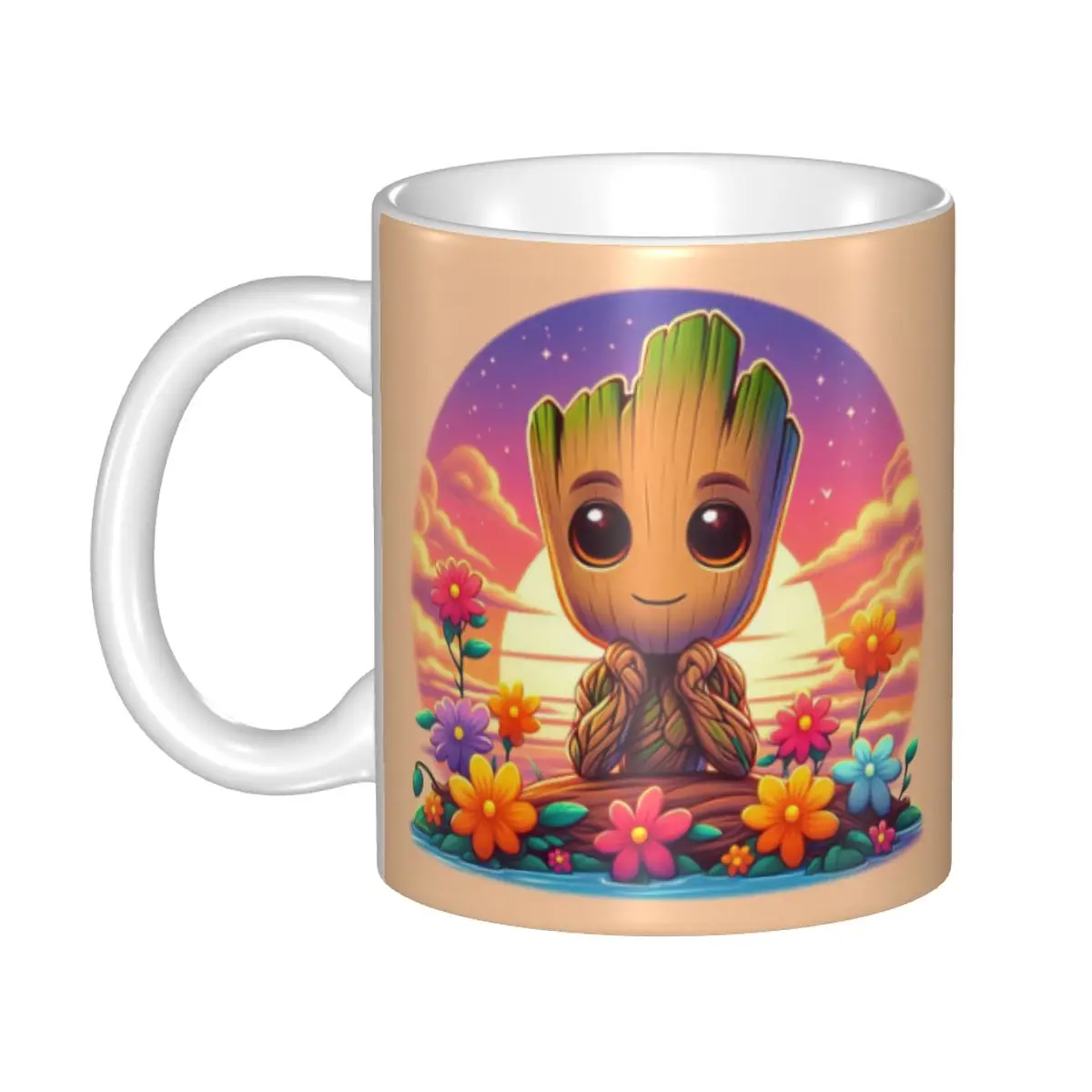 Guardians Of The Galaxy I AM GROOT Monster Coffee Mugs DIY كوب سيراميك مخصص هدية إبداعية