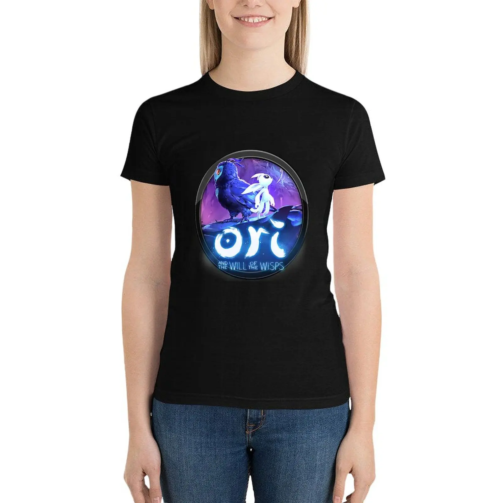 

ori and the will of the wisps T-Shirt plus size tops hippie clothes summer top t-shirts for Women pack