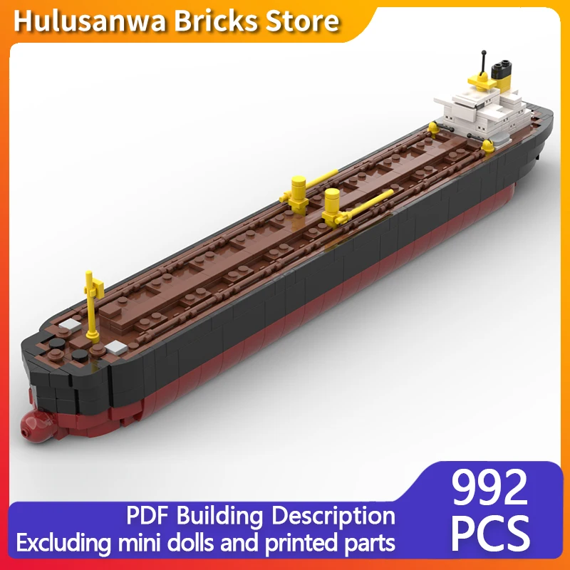 

Bulk Container M.V Derbyshire Model MOC Building Bricks War Equipment Modular Technology Gift Holiday Assemble Children Toy Suit