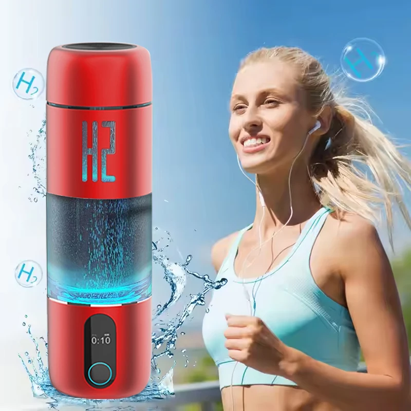 Rechargeable Hydrogen Generator Ionizer 5000PPB H2 Rich Cup Portable Hydrogen Rich health Maker USB Hydrogen Water Bottle